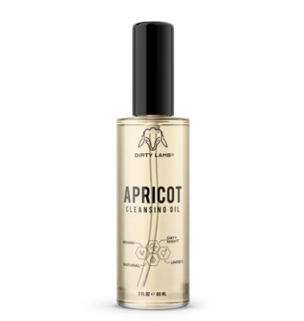 NEW Dirty Lamb Apricot Natural Vegan Cleansing Oil 2 fl oz.